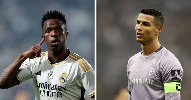 "Surely they're great talents" - Ancelotti's comments on Cristiano Ronaldo and Vinicius Jr comparison resurface after Real Madrid star's hattrick