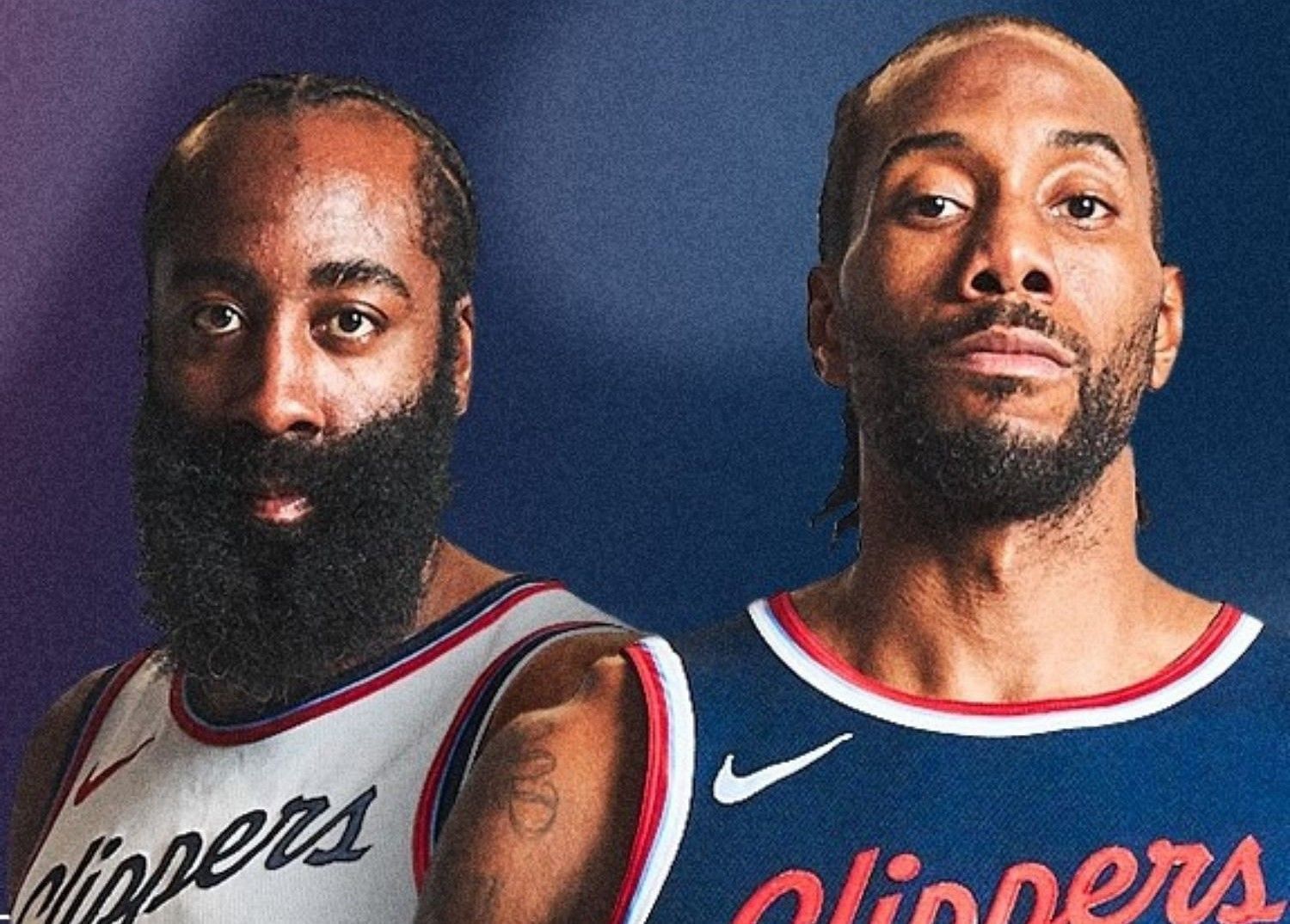 NBA insider sees LA Clippers struggling in upcoming NBA season with Kawhi Leonard missing games and James Harden left for himself. (Photo from LA Clippers X page)