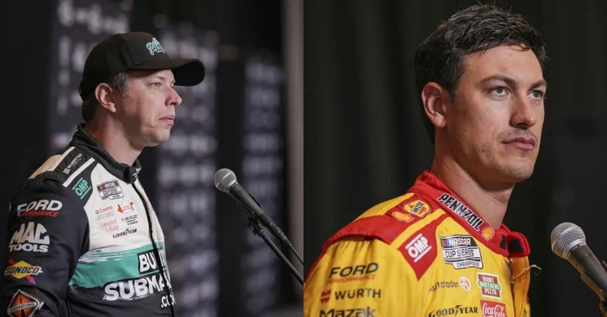 Joey Logano came to rescue Brad Keselowski after Talladega wreck