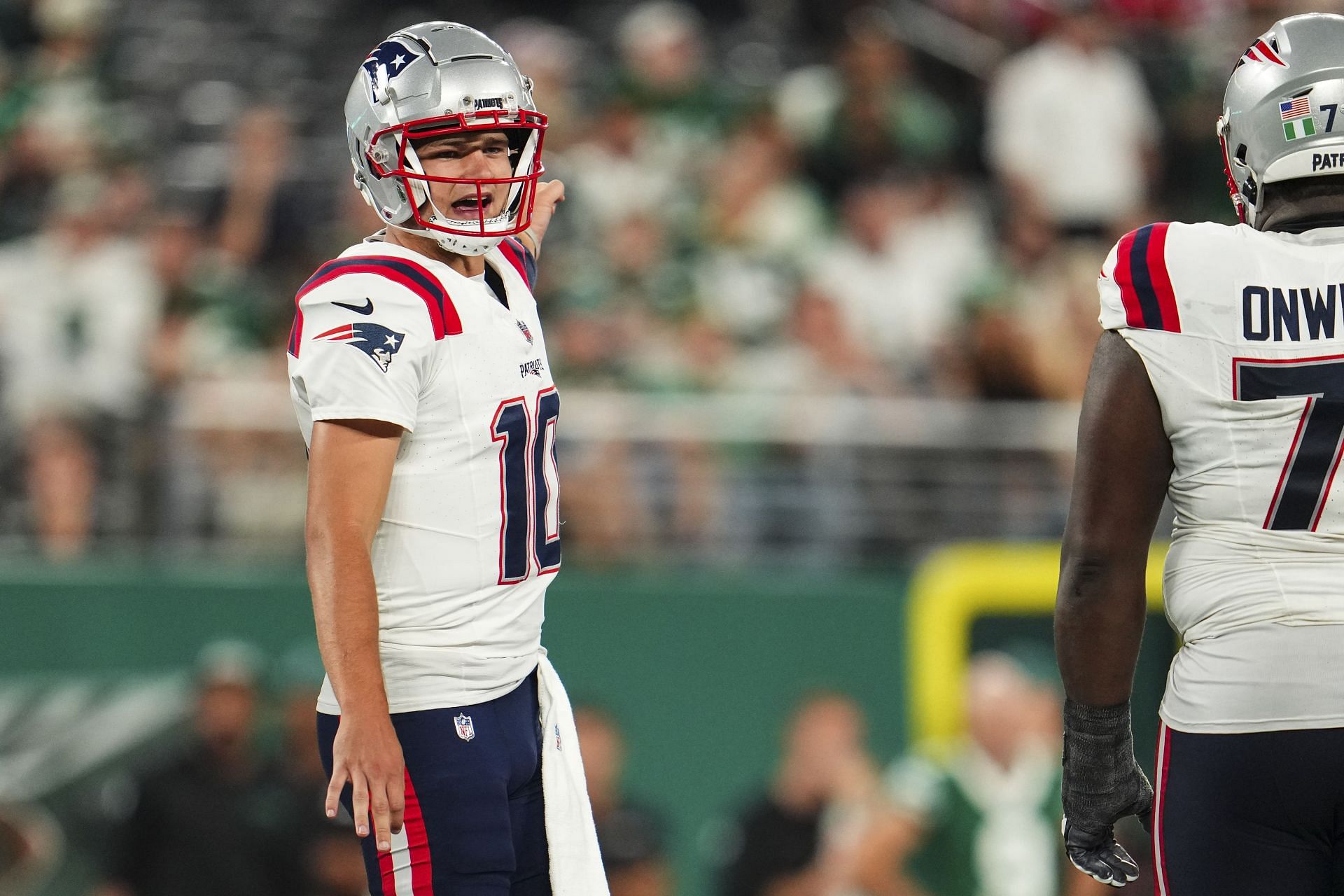 Drake Maye at New England Patriots v New York Jets - Source: Getty