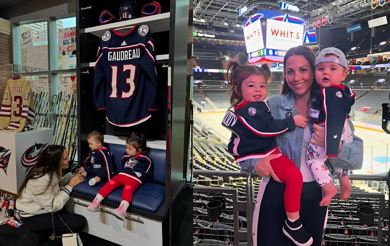 Johnny Gaudreau&rsquo;s wife Meredith pens heartwarming note thanking Blue Jackets Organisation, players and fans (Credit: IG @meredithgaudreau_)