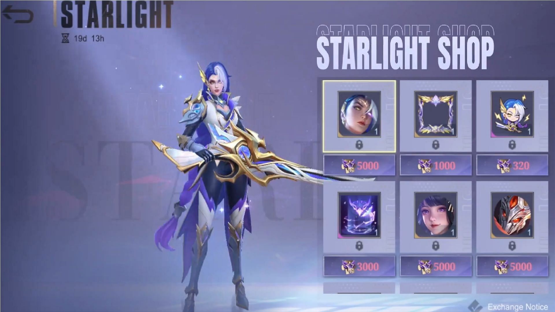 The Starlight Shop will see some new returning Starlight skins (Image via Moonton Games)