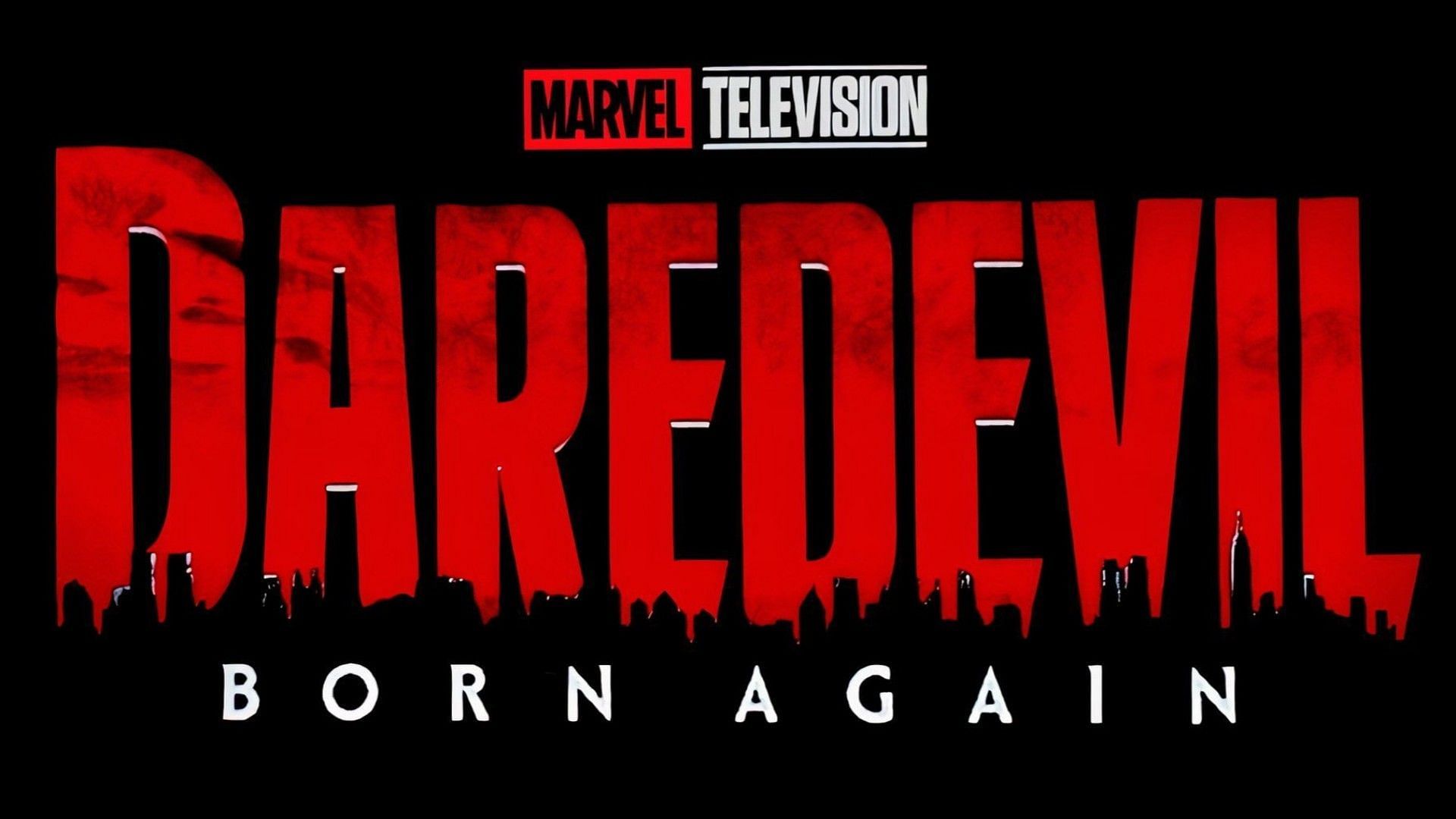 Official logo for Daredevil: Born Again (Image via Disney+)