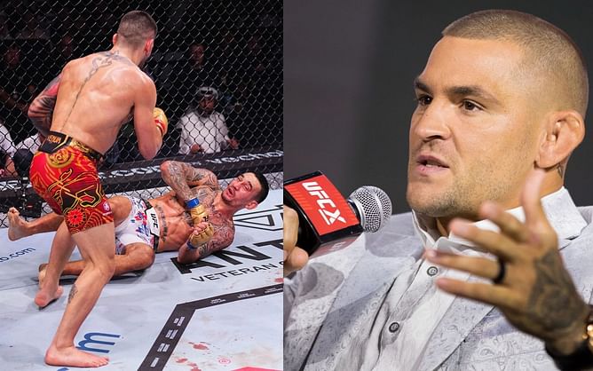 Max Holloway's two-time rival Dustin Poirier "blown away" with Ilia Topuria's UFC 308 performance: "It’s time to give him his flowers"