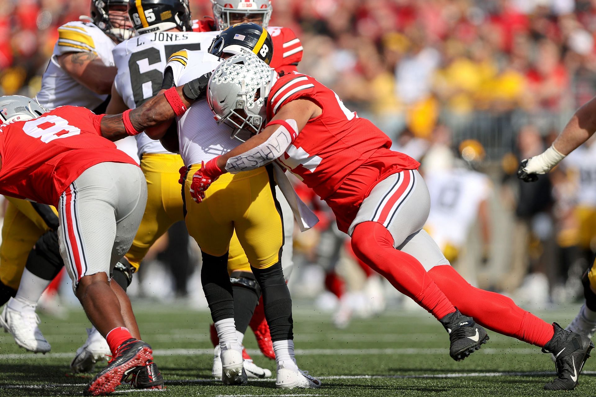 COLLEGE FOOTBALL: OCT 22 Iowa at Ohio State - Source: Getty