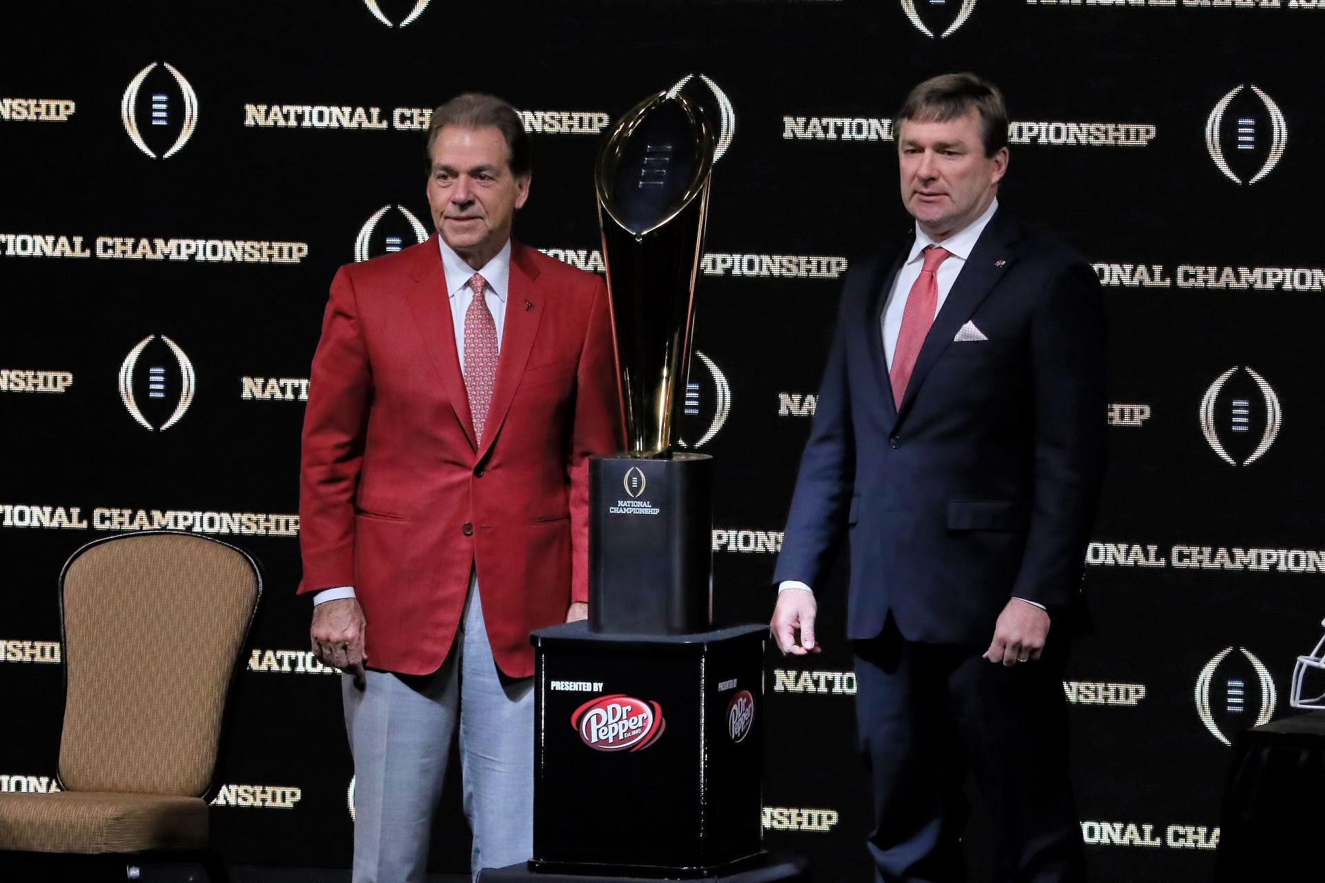 COLLEGE FOOTBALL: JAN 07 CFP National Championship - Coaches Press Conference - Source: Getty