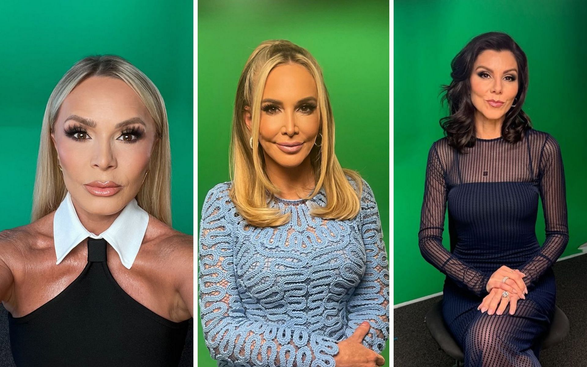 Tamra, Shannon and Heather of The Real Housewives of Orange County (Image via Instagram/@tamrajudge, @shannonbeador, @heatherdubrow)