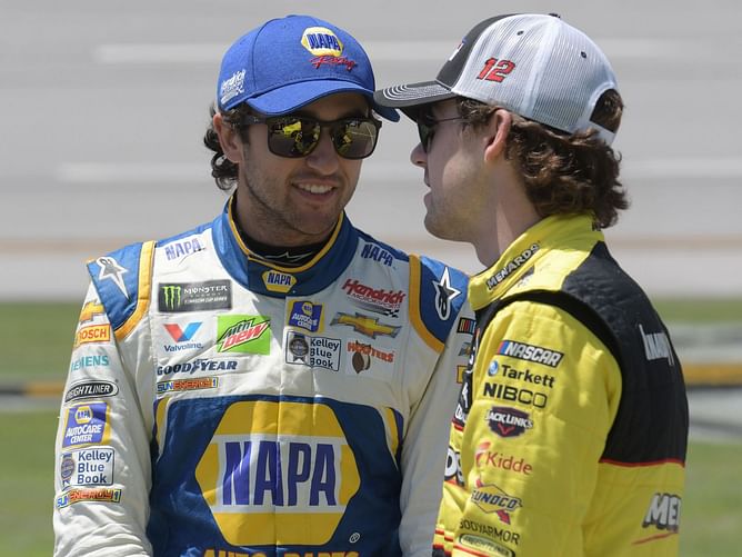 "I was not invited" - When Chase Elliott complained about Ryan Blaney and Bubba Wallace's outings without him
