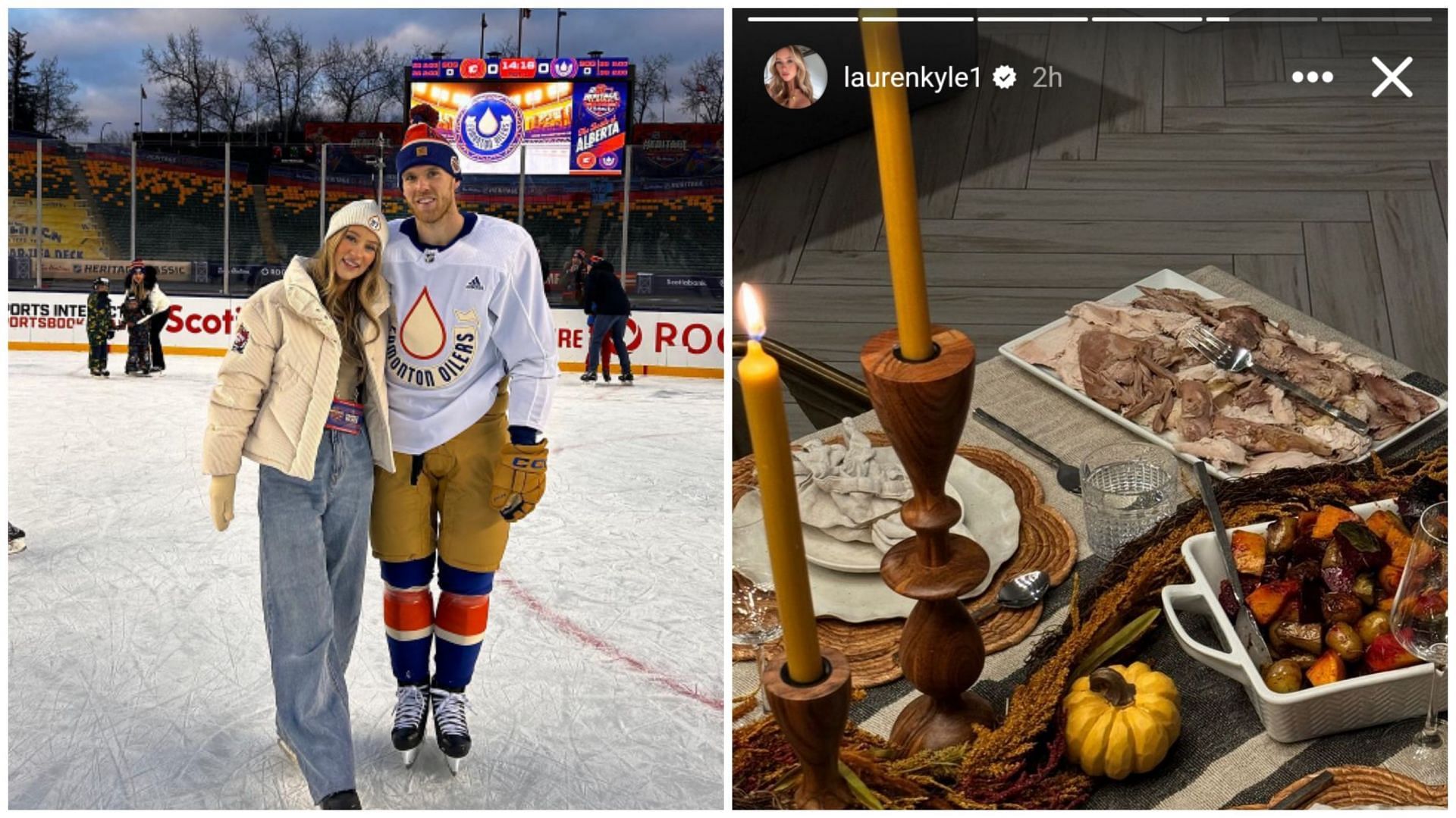 Connor McDavid's wife Lauren Kyle shares a glimpse into their Canadian