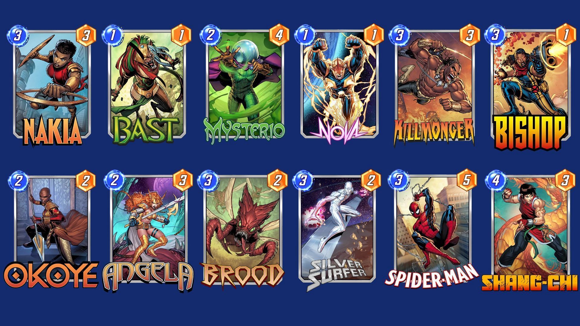 The Aggro Bast deck is an aggressive Marvel Snap Nakia deck (Image via Nuverse)