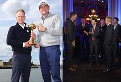 WATCH: Ryder Cup captains Keegan Bradley and Luke Donald have a magical 'Pebble Beach' experience in NY