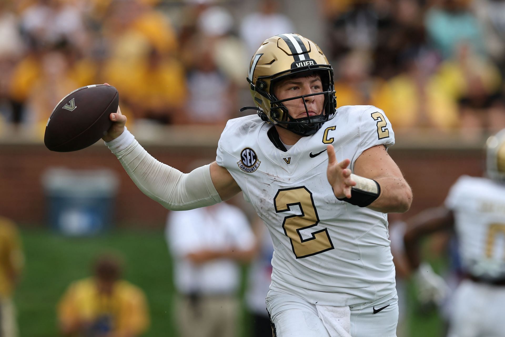 COLLEGE FOOTBALL: SEP 21 Vanderbilt at Missouri - Source: Getty