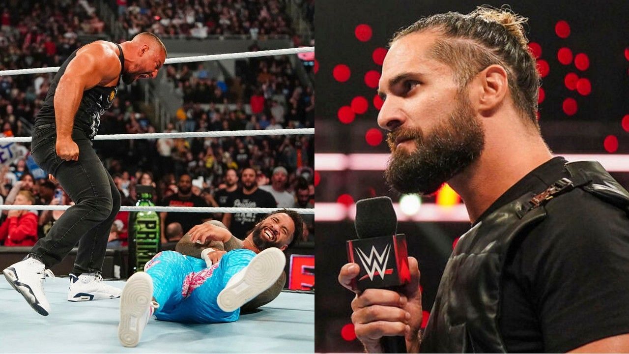 WWE Raw, Seth Rollins, CM Punk, Jey Uso, Bron Breakker, 