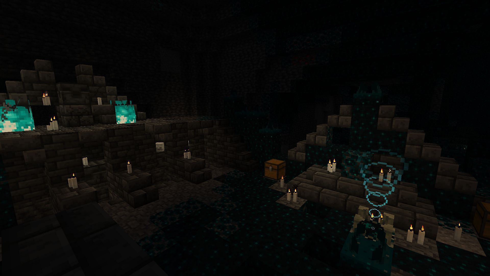 Explore the eerie Ancient City in Minecraft (Image via Mojang Studios)