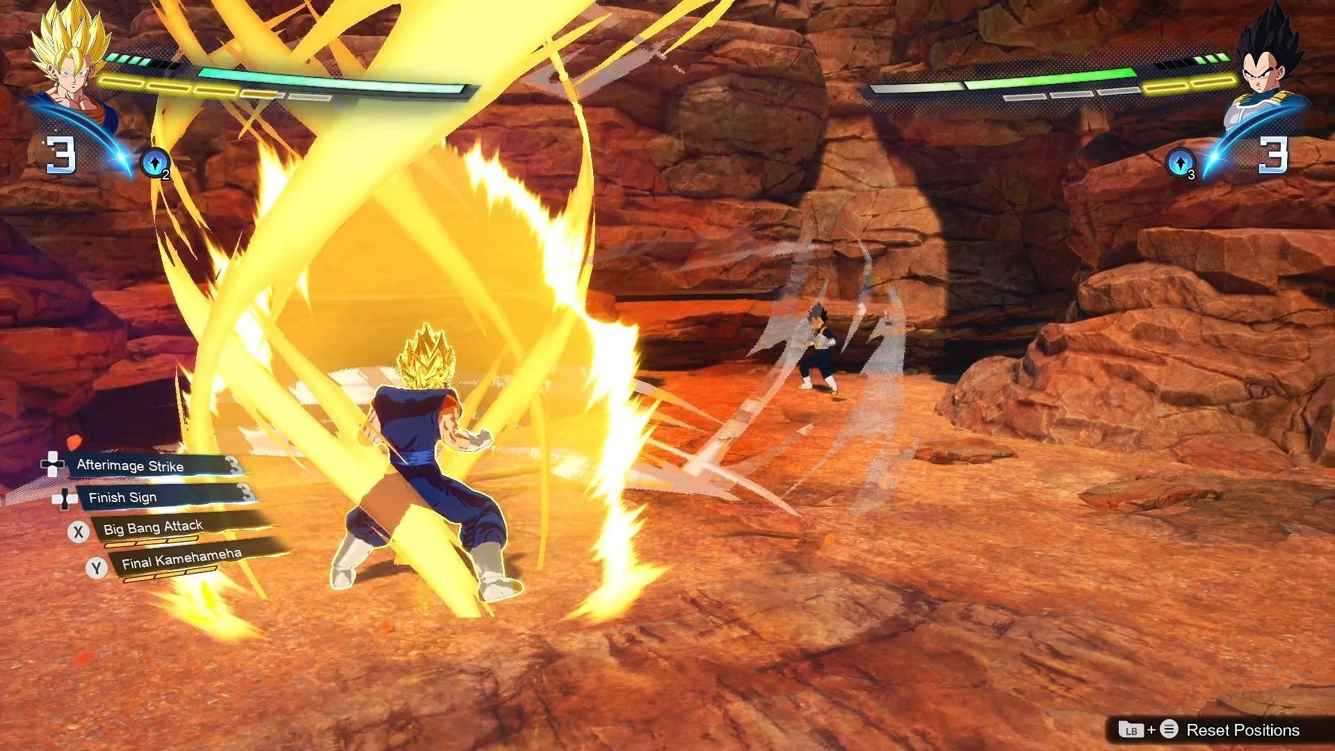 Using the Afterimage Strike consumes 3 skill points (Image via Bandai Namco)