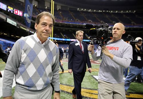 Alabama Crimson Tide former head coach Nick Saban - Source: Imagn