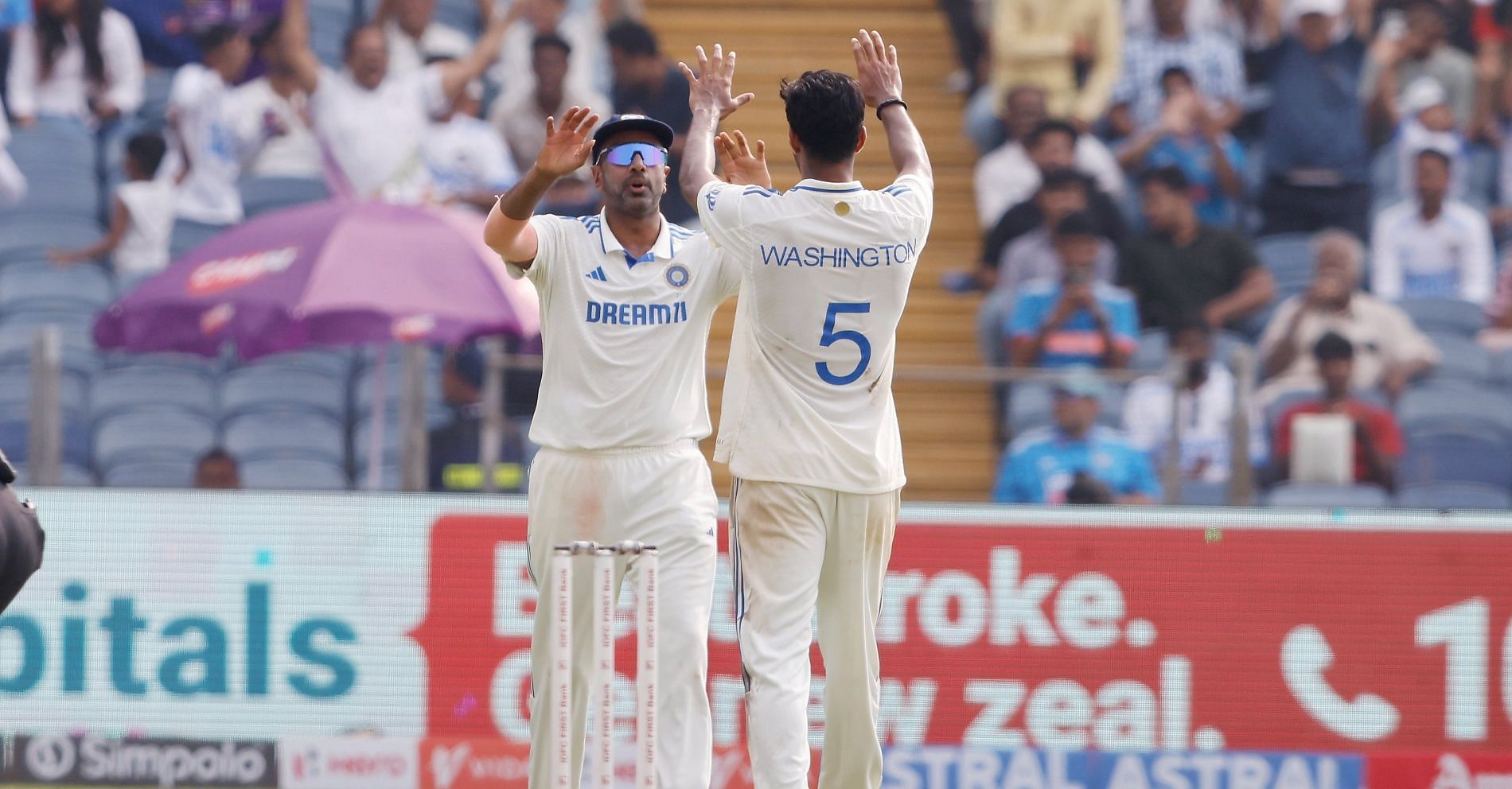 Ravichandran Ashwin, Washington Sundar 