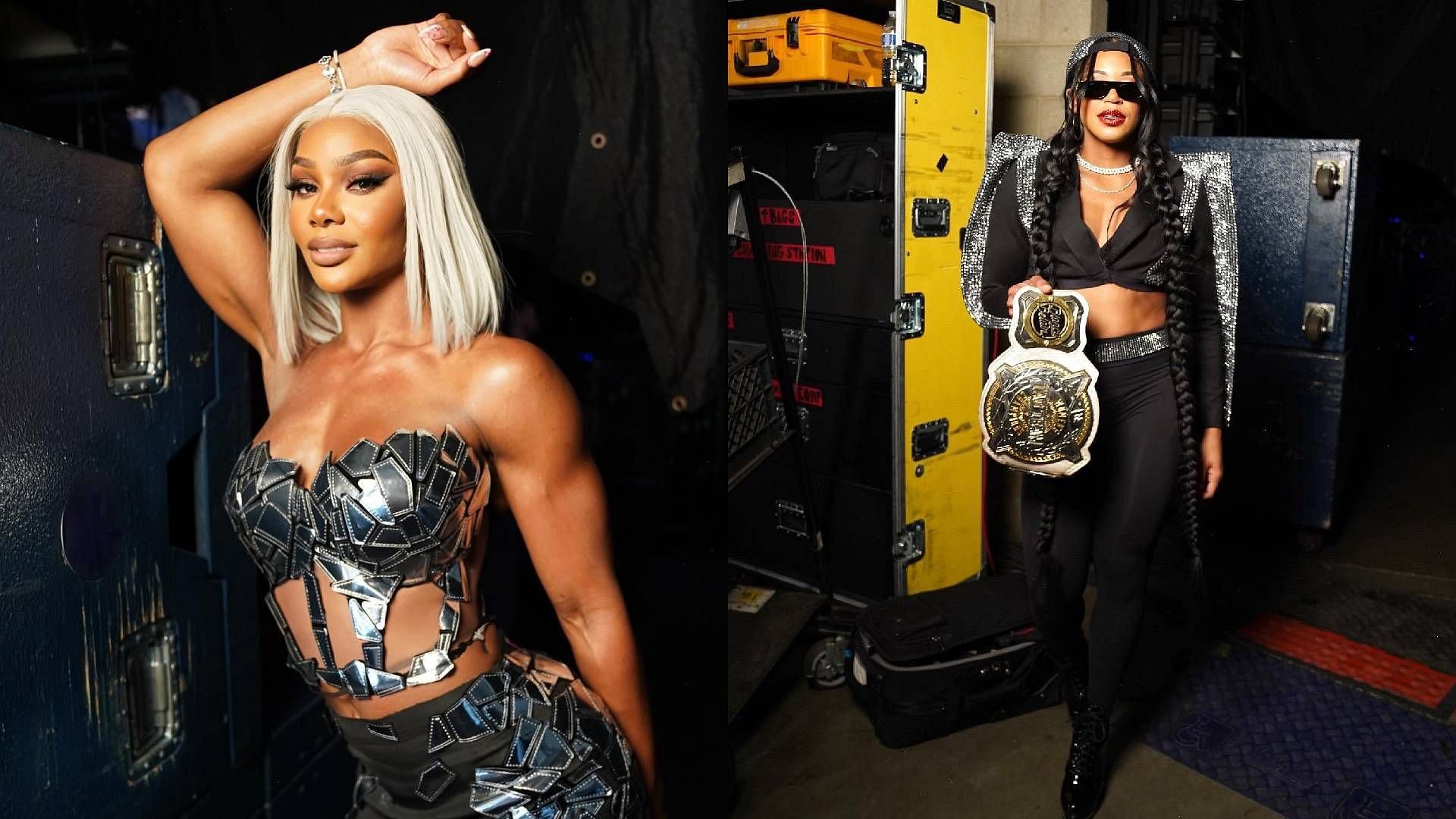 Jade Cargill and Bianca Belair