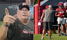 Chip Kelly hilariously replies when asked “biggest difference” in his role after joining Ohio State as an OC