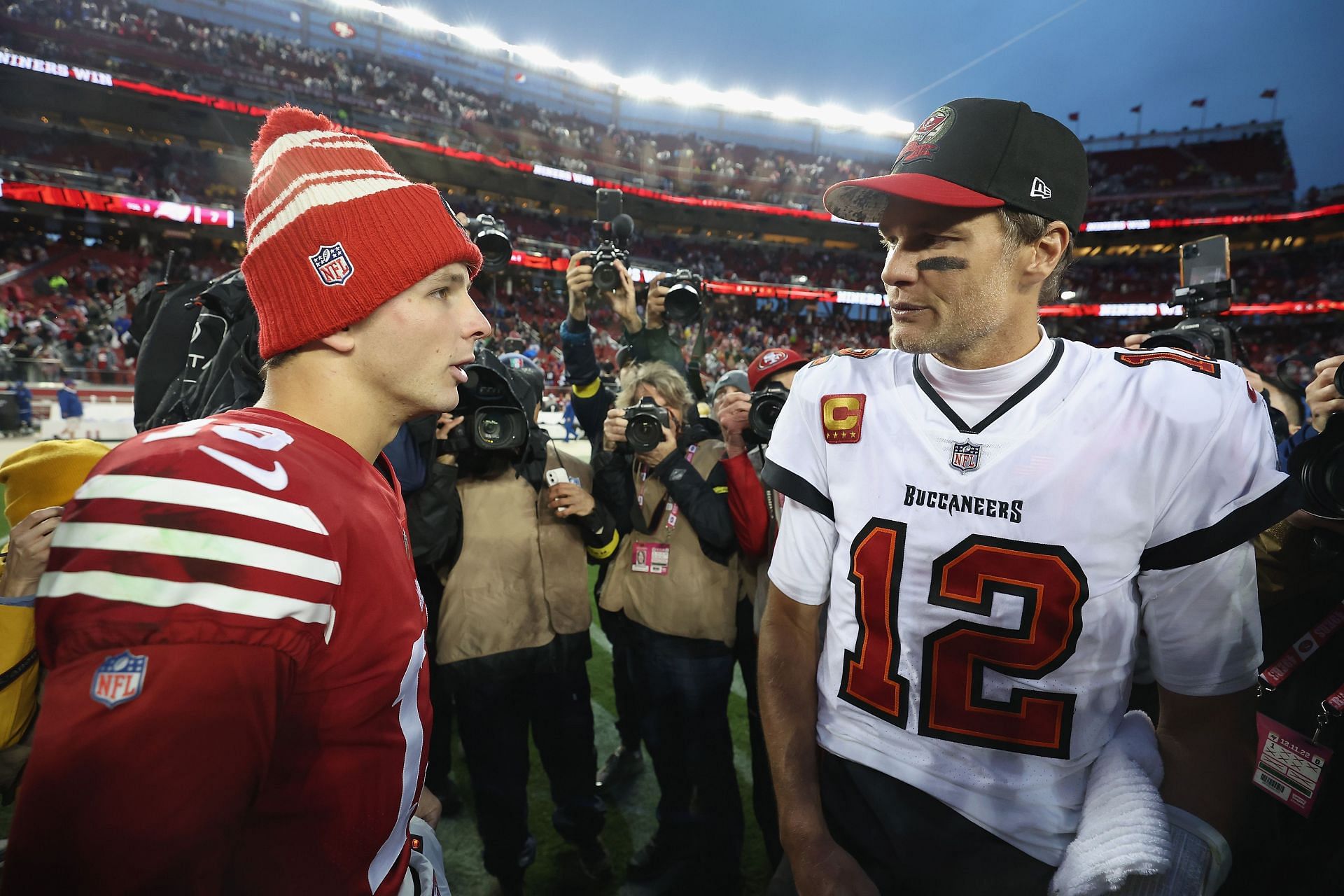 How is Mr. Irrelevant carving us up?”: Tom Brady reveals first impression  of Brock Purdy