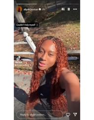 Boston's new hairstyle (via IG)