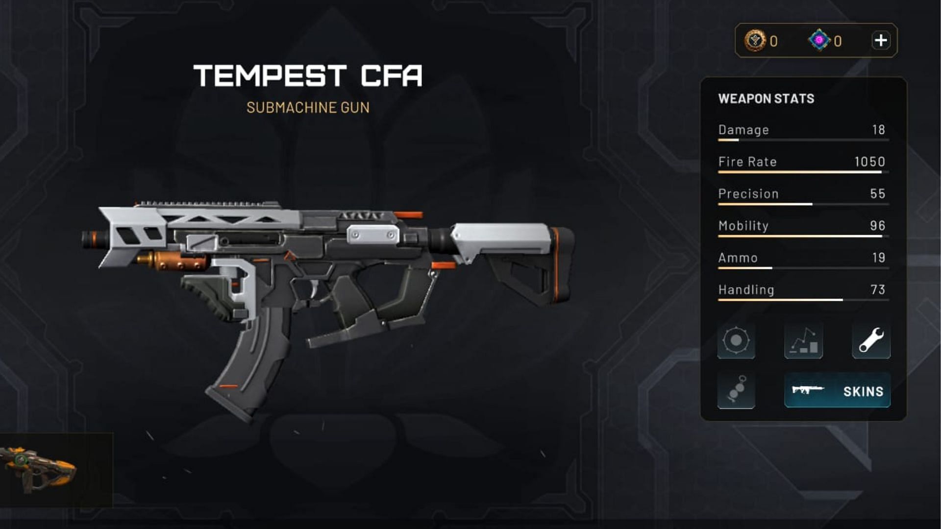 TEMPEST CFA submachine gun (Image via SuperGaming)