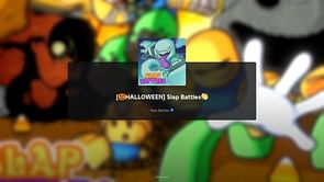 Slap Battles Halloween update patch notes