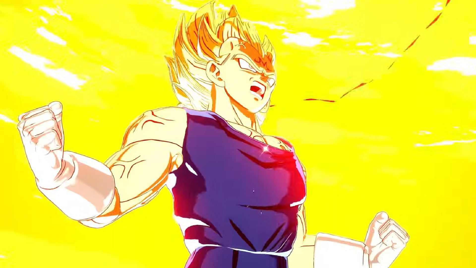 Final Explosion ultimate blast of Majin Vegeta (Image via Bandai Namco || YouTube@CJR Gaming)