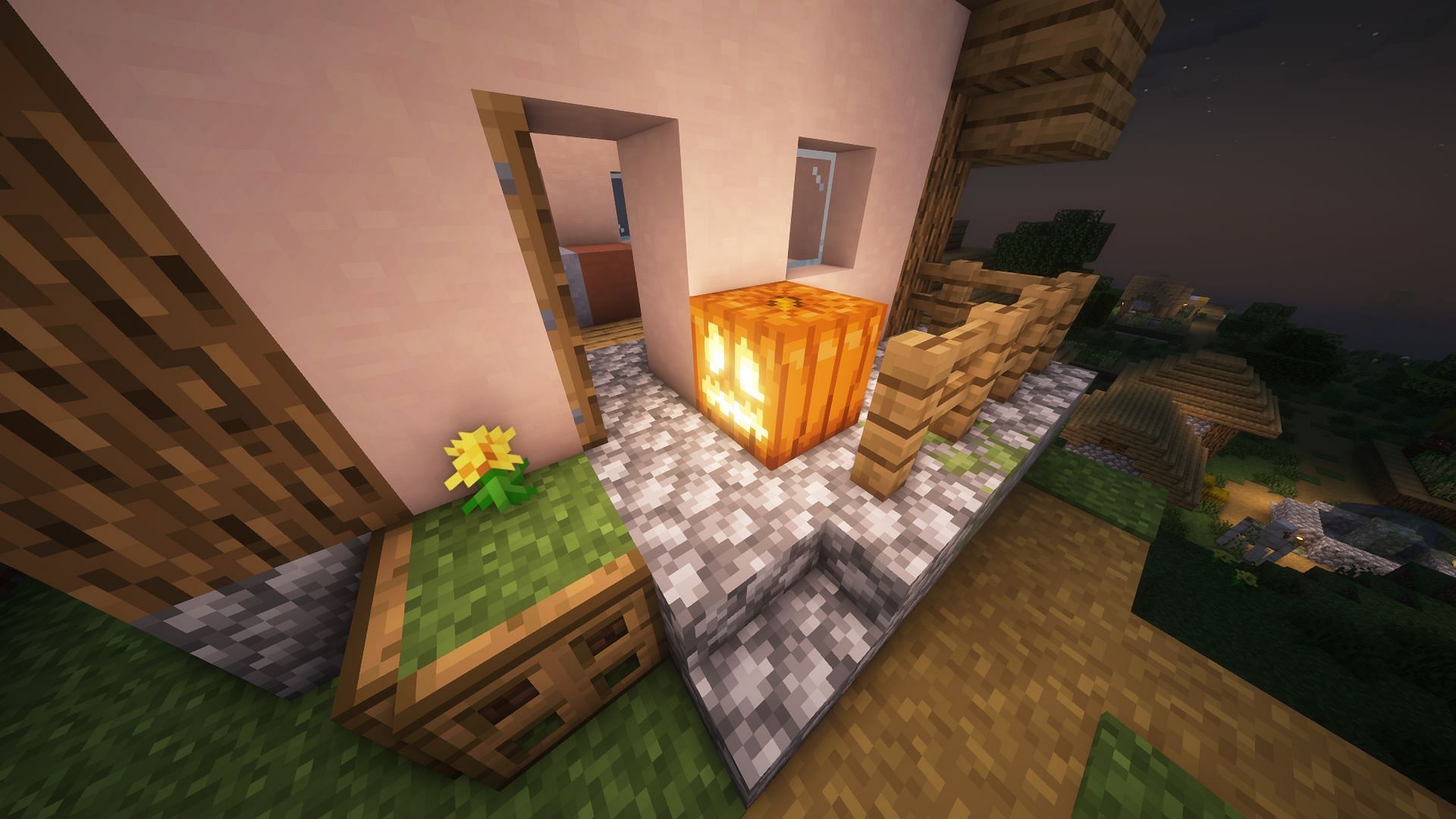 The block can be used as a decoration (Image via Mojang Studios)