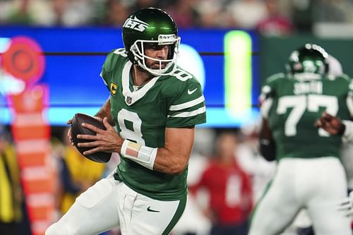 Aaron Rodgers at New England Patriots v New York Jets - Source: Getty