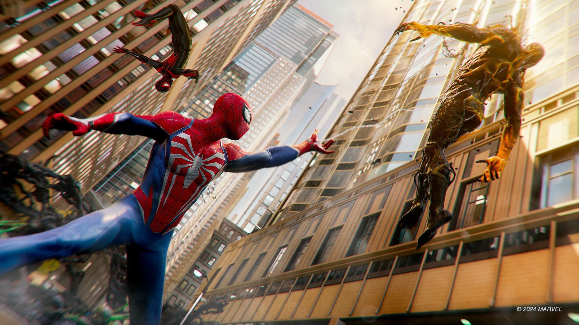 This is the biggest, most bombastic Spider-Man game yet (Image via PlayStation)