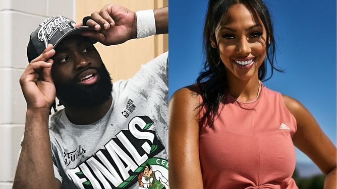 In Photos: Jaylen Brown's girlfriend Kysre Gondrezick nails supermodel look in glittering outfit at Victoria's Secret Fashion Show 2024