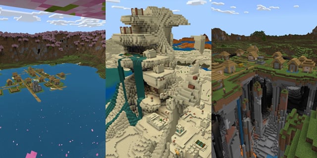 5 best Minecraft Bedrock big village seeds