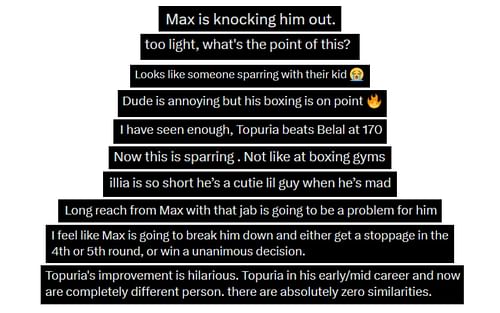 Credits: Comments on @espnmma