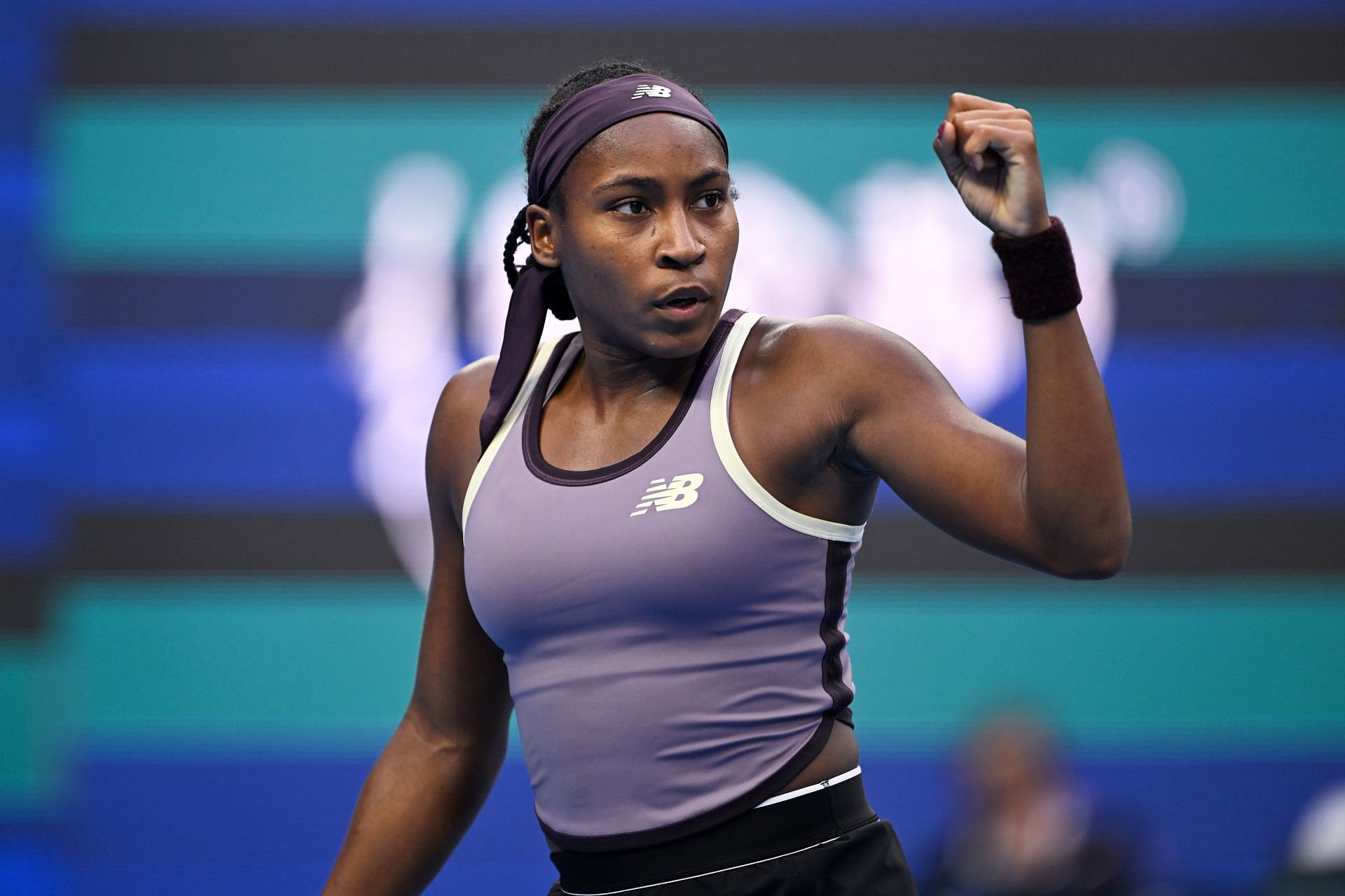 Coco Gauff at the 2024 China Open (Image source: Getty)