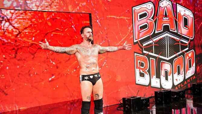 CM Punk shows off visible injury following WWE Bad Blood