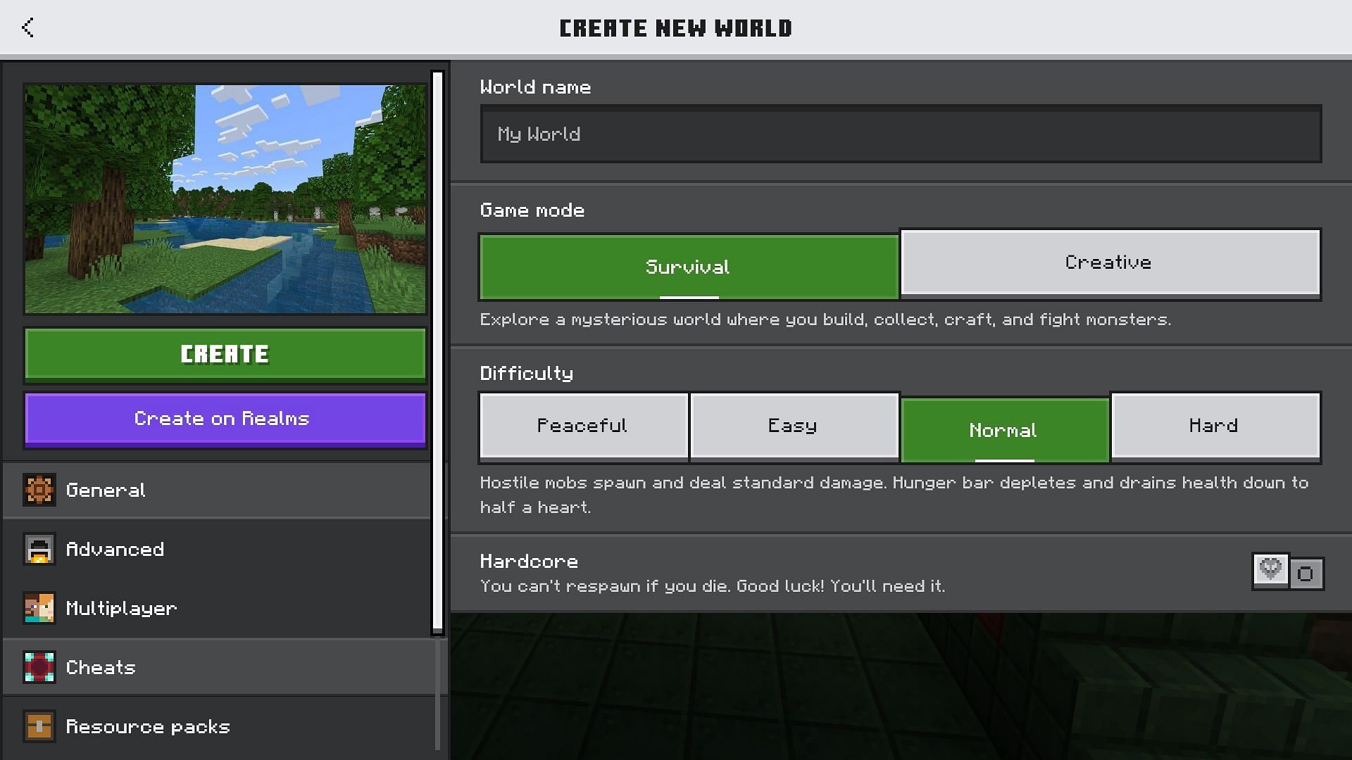 Turn on cheats to teleport to a village in Minecraft (Image via Mojang Studios)