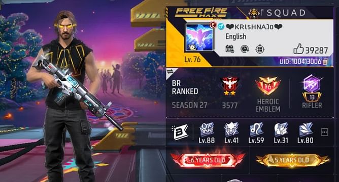 Telugu Gaming Zone की Free Fire MAX ID, स्टैट्स और अन्य जानकारी