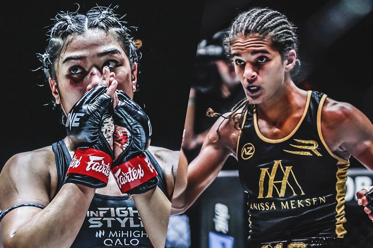 Jackie Buntan and Anissa Meksen - Photo by ONE Championship