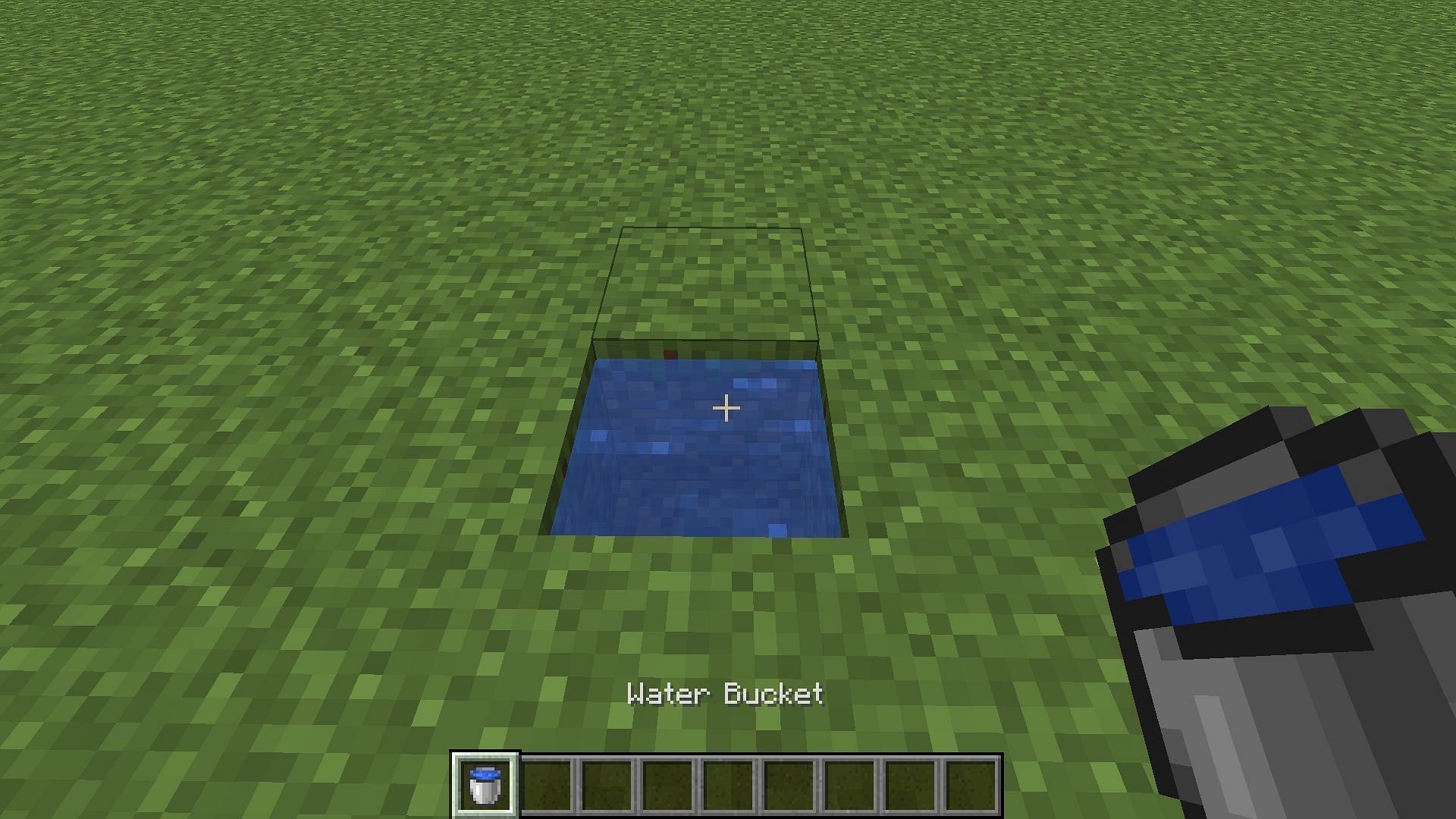 Place water in the block to irrigate the villager breeder in Minecraft 1.21 (Image via Mojang Studios)