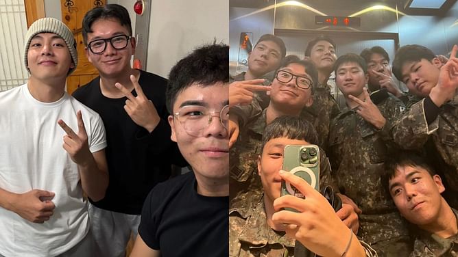 "You treated my dreams as if they were your own"- Kim Taehyung's discharged fellow military soldier talks about receiving support from the BTS member