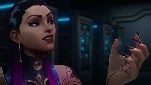 Reyna in the cinematic, SHATTERED (Image via Riot Games)