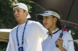 In pictures: Muni He spotted with $3 million Formula 1 driver at Buick LPGA Shanghai