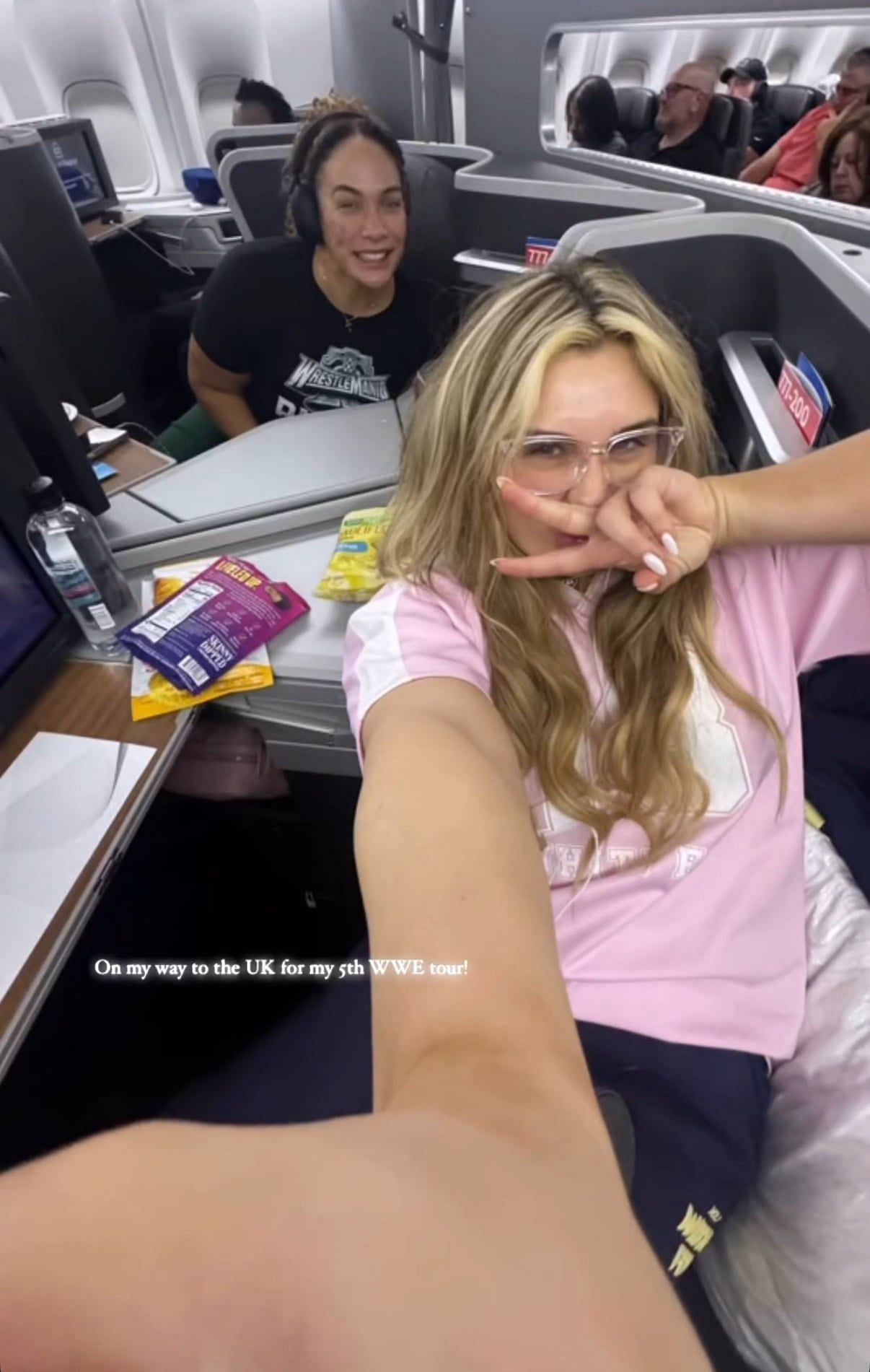 Screengrab of Tiffany Stratton&#039;s Instagram Story [Image credits: Tiffany Stratton&#039;s official Instagram handle]