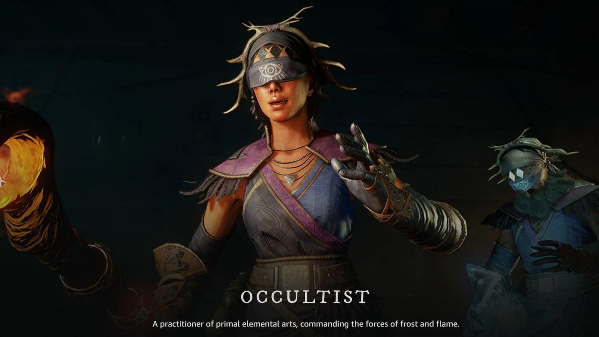 Occultist Archetype in New World Aeternum (Image via Amazon Games)