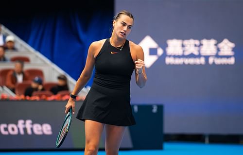 Aryna Sabalenka is the two-time defending champion at the Wuhan Open. (Photo: Getty)