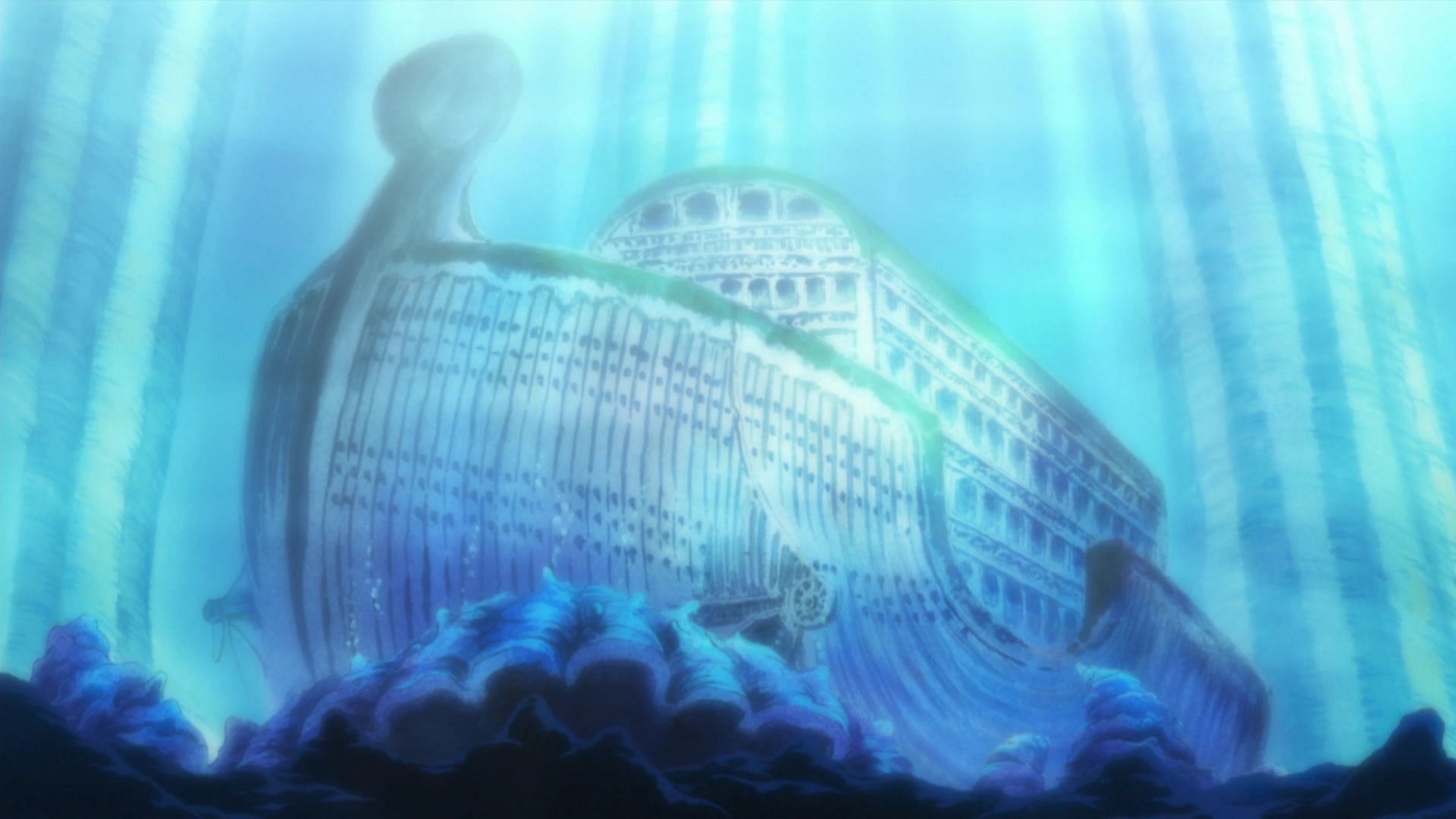 The Noah ship (Image via Toei Animation)