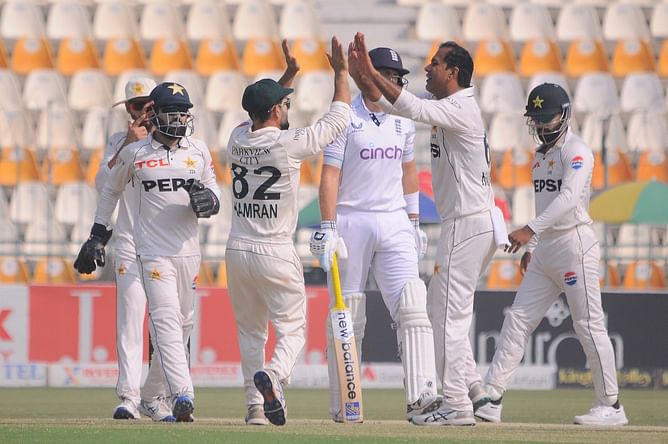 [Watch] Noman Ali traps Harry Brook in front as England lose half their side on Day 4 of PAK vs ENG 2nd Test 2024