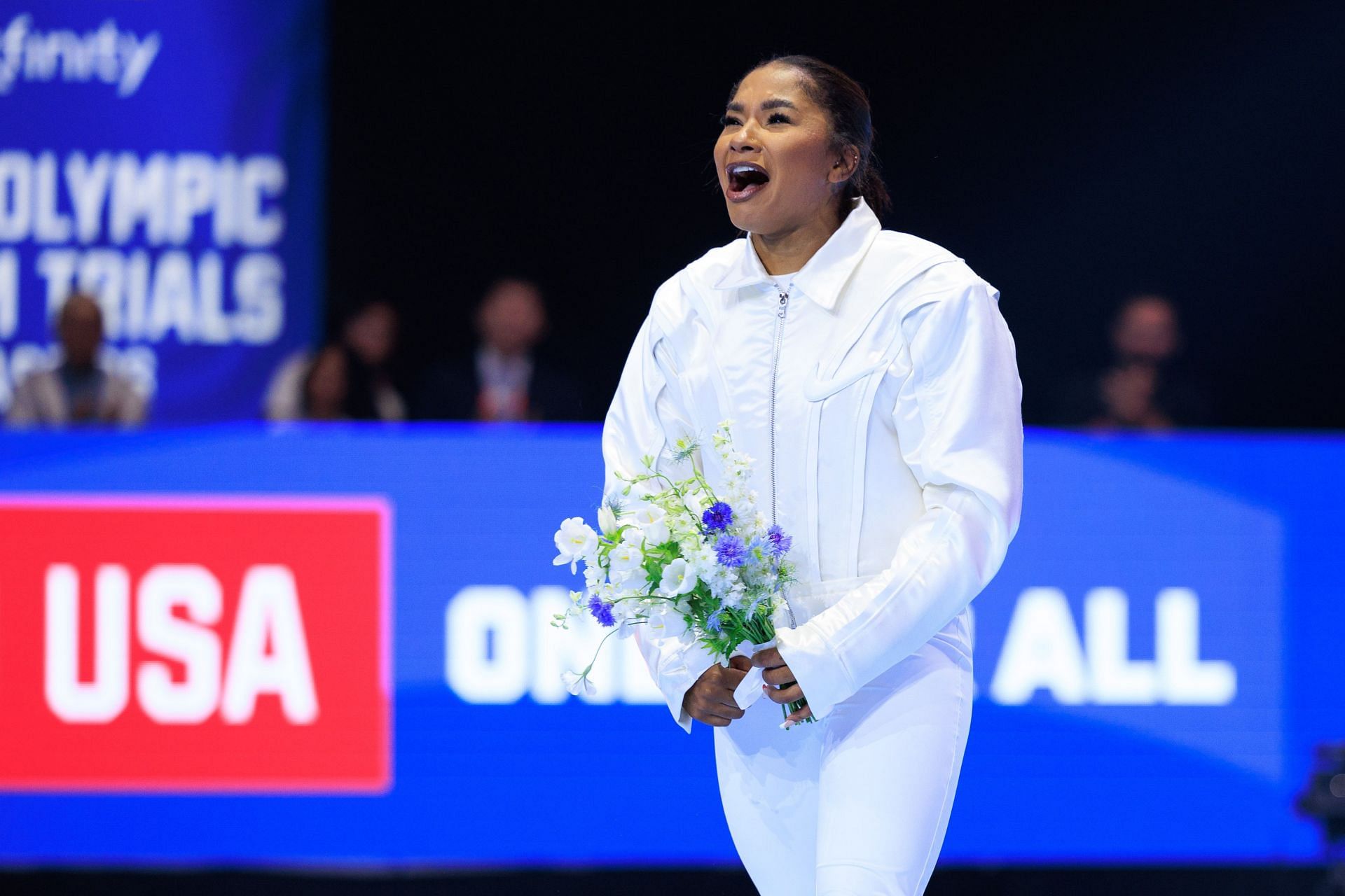 Jordan Chiles at the U.S. Olympic Gymnastics Trials; - Source: Getty