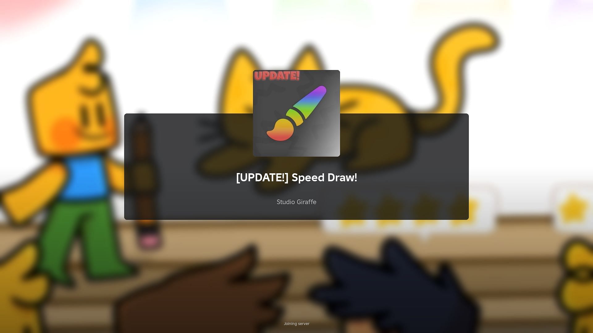 Roblox Speed Draw